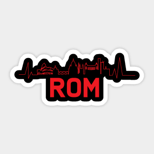 City Beats International Rome Sticker